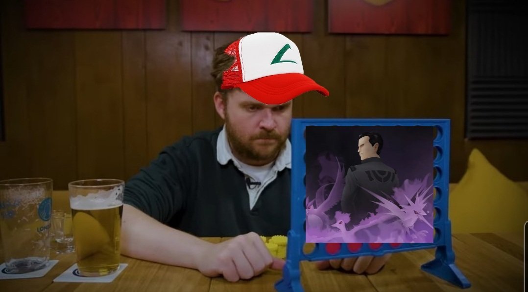 andyspringer16's tweet photo. Whenever I see another set of #TeamRocketGO research in #PokemonGO, knowing I'll have to go through Giovanni again for a sub-par reward.
(Thanks to @NoRollsBarred_, @nrbmemes and @sullivanbeau for the template) https://t.co/1pxSrME2wH