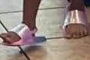 Mma_Kgomo's tweet photo. @Nhlanhla_khesa Why do the minors like wearing flops like this though? https://t.co/MdbkgRaQVm