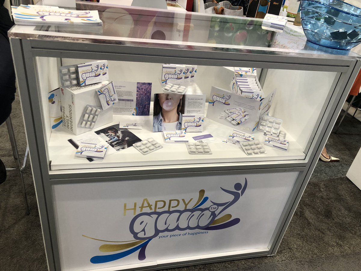 theGuyInNewYork's tweet photo. So many exciting food products at Day 1 of #FancyFoodShow.  My favorite packaging with “Good Hair Day Pasta”, Happy Gum for a good mood and YummyComb honey comb snacks…just to name a few! I’ll tweet more but send recos too! #FancyFoodNYC https://t.co/8bn5cbg2Y7