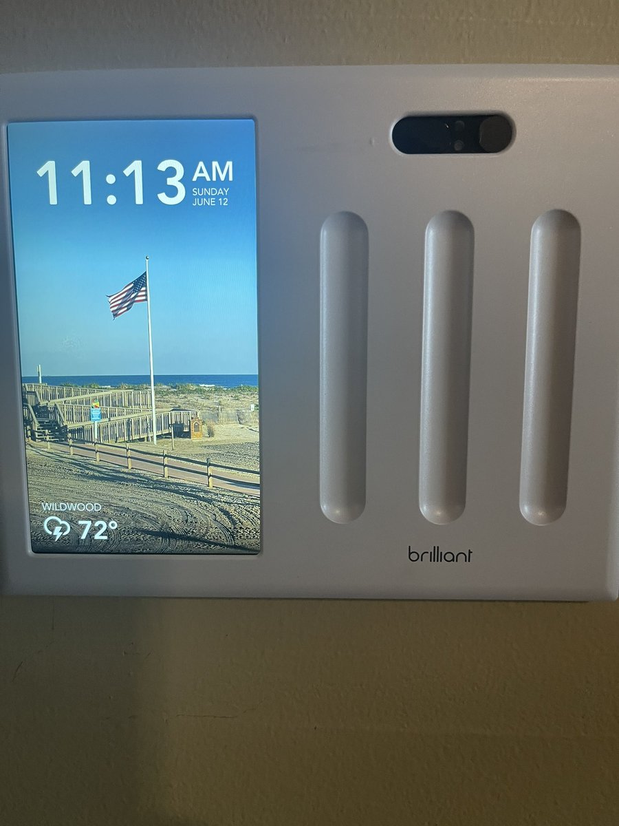 HarksIoT's tweet image. Installed the @BrilliantTech controller this weekend.  Tied in my @resideo WiFi stat, @Schlage_Locks encode WiFi lock! Great setup experience!   @Sonos comes next. Managing the wires was the only challenge.  It’s not a #smarthome, it’s just a better home! #weareresideo