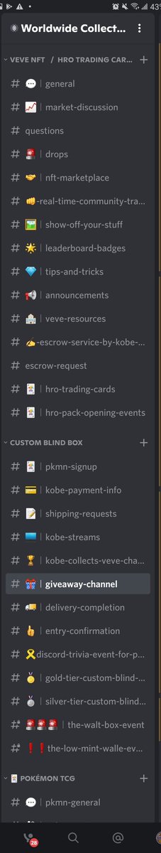We've given away over $50,000 of collectibles in this discord over the past 2 years. All 50k isn't NEARLY as valuable as some of the people I've met here! Feel free to join our community discord 🙏💜 

lets run 3x #veve 25 gem giveaways! 3x winners 

Like&amp;RT
#VeVecollectibles