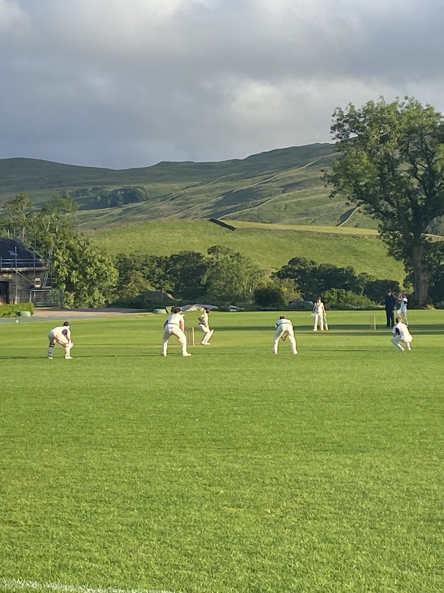 Action shots from today’s epic encounter with <a href="/Cressbrook_Sed/">Boarding</a> . Great fun. <a href="/sedberghcricket/">Sedbergh Cricket</a>