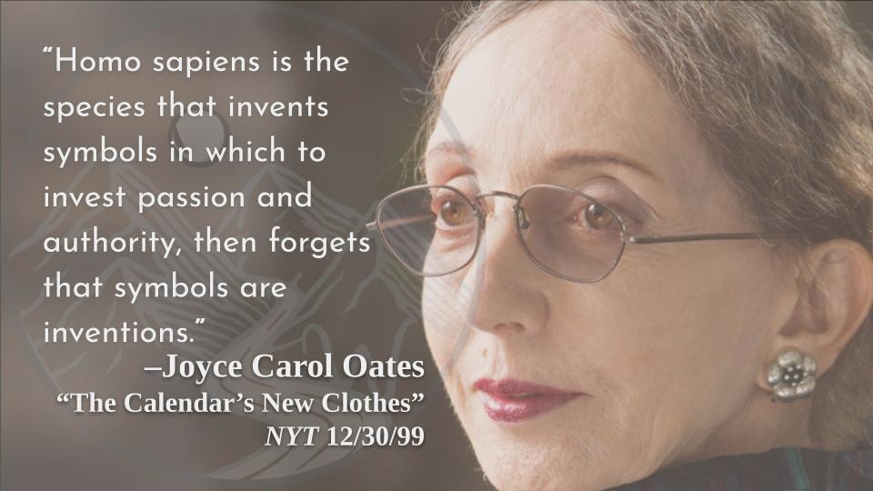 I\m too busy saluting to think about why.
Happy birthday, Joyce Carol Oates! 
