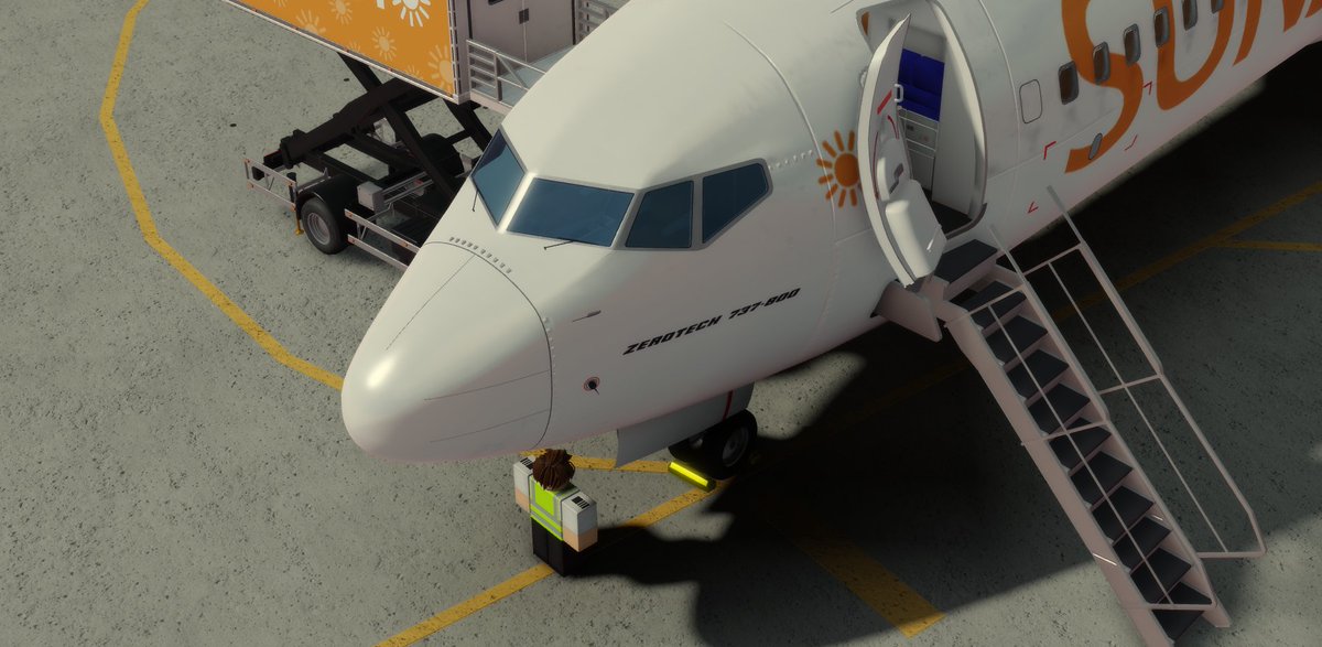 SunJetRblx's tweet photo. Our inaugural is almost here

Here is a few images of our 737-800 testing on the Samos - East midlands Route☀️🌴

Photos Taken by Sheepish_01
#Roblox #Roaviation #RobloxDev https://t.co/seZNqfp8CR
