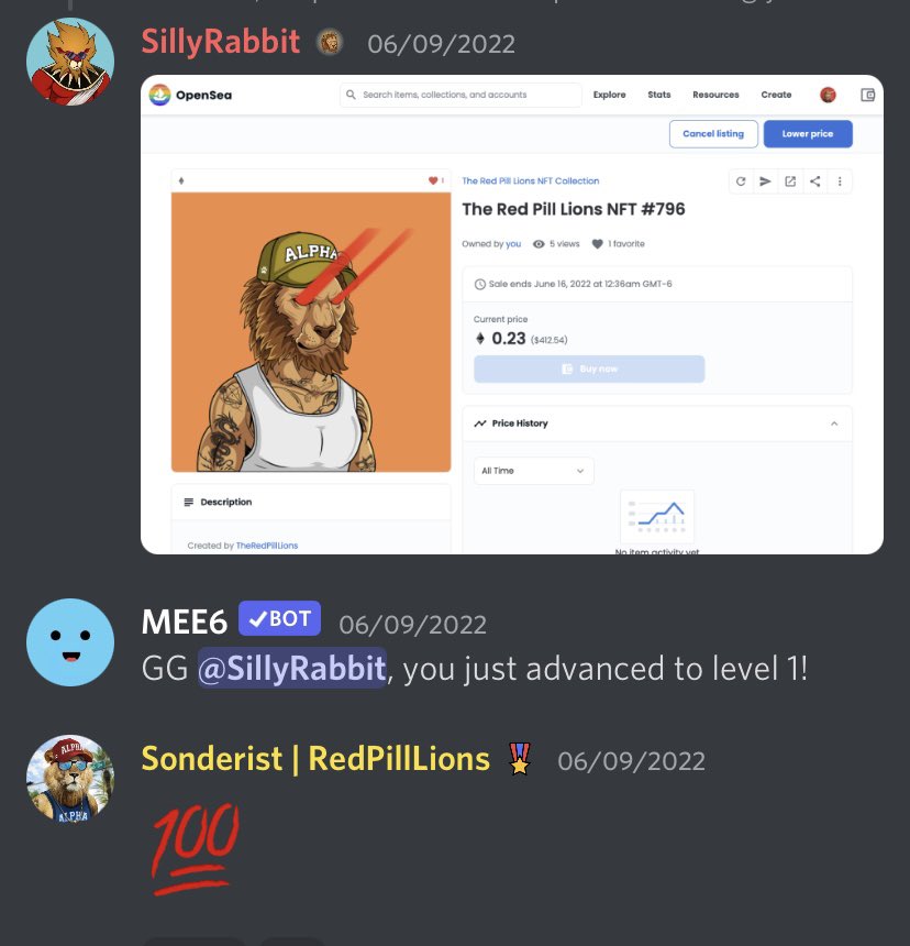 redpilllionsNFT's tweet photo. New Holders in the mix in our discord! Welcome Fam!! #redpilllions #nfts #menft #nft #nftcommunity Get yours at https://t.co/unCFB0kyJ8 https://t.co/uwzTnxIsjV