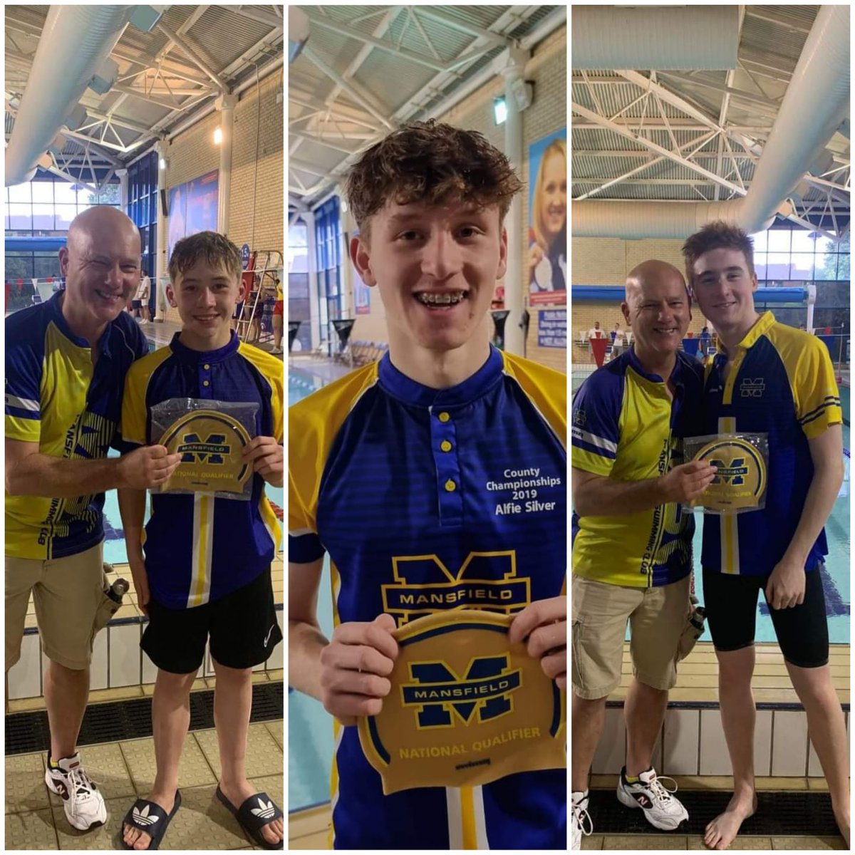 Massive well done to our National Qualifiers! Gold caps were out tonight at the first night of our Club Champs. Well done to Harrison, Alfie and Lewes we are all very proud of you 👏 #swimfamily #msc #mansfieldswimmingclub  #Nottinghamshireswimming