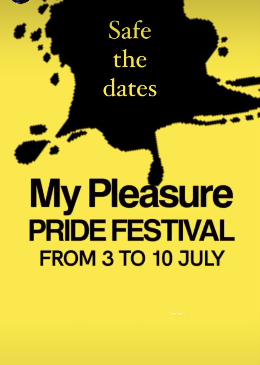 My Pleasure Festival #SaveTheDate