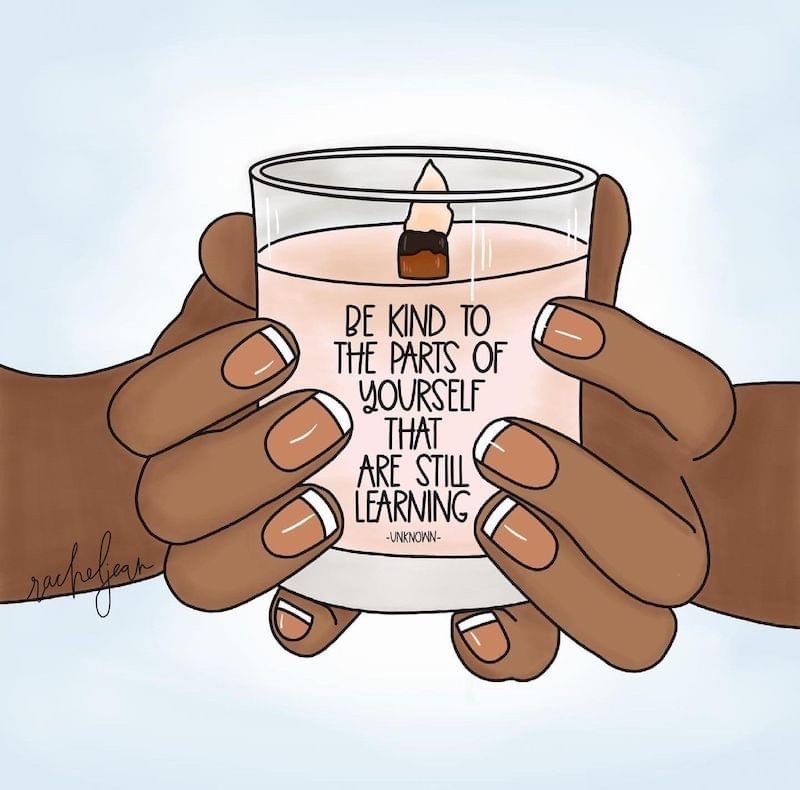 PHealthySchools's tweet photo. We all make mistakes, and hopefully we learn from them. When you make a mistake, don't beat yourself up; be kind to yourself because you are still learning. #ProjectHealthySchools #WeAreStillLearning https://t.co/91Kp8MNjxx