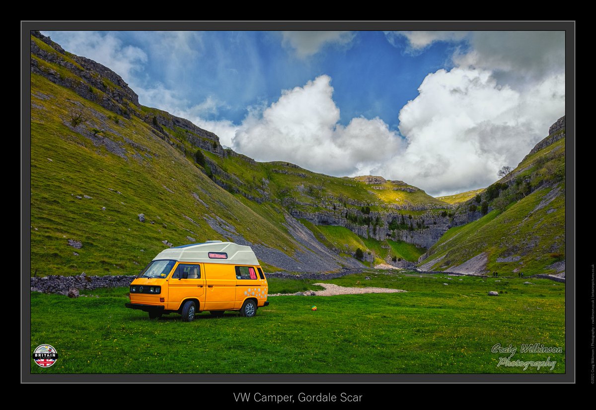 BritainPictures's tweet photo. VW Camper, Gordale Scar

#Malham #Gordale #VanLife #VWCamper #Landscape #LandscapePhotography
#MotorHome #Campinmg #GordaleCampsite #Canon #CanonR5 #Camper 
#NorthYorkshire https://t.co/zaW0lMSYef