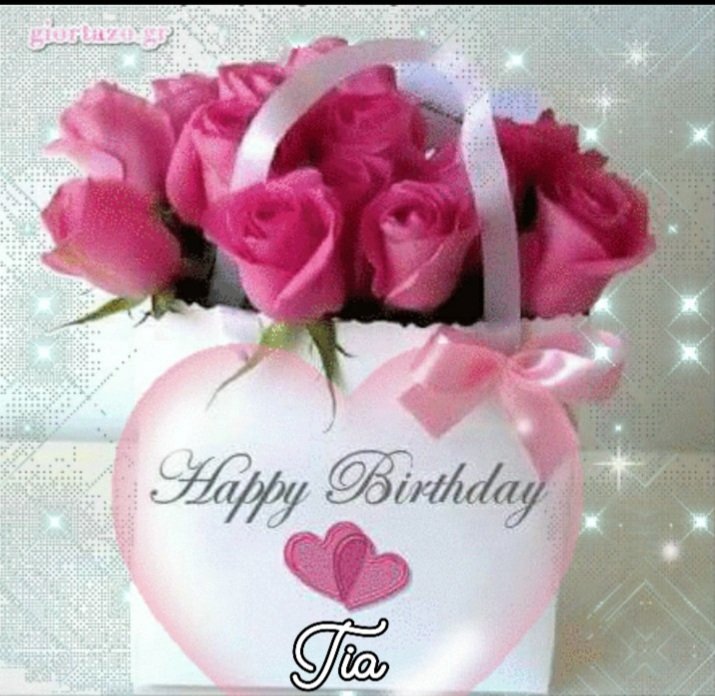 <a href="/LegatoTia/">♥️✨Tia Legato💫</a> Happy Birthday Tia,  hope your day and evening is a special one! 🎂🎉