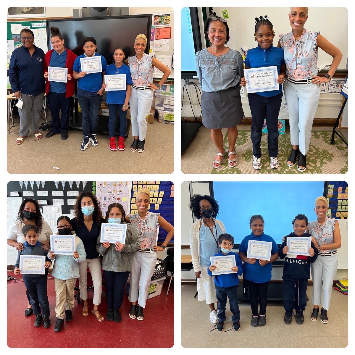 BurnsLatino's tweet photo. Positive Office Referrals! We love celebrating our #beautifulandcapable students! 🦅 @Hartford_Public https://t.co/rtEkQgmXbv