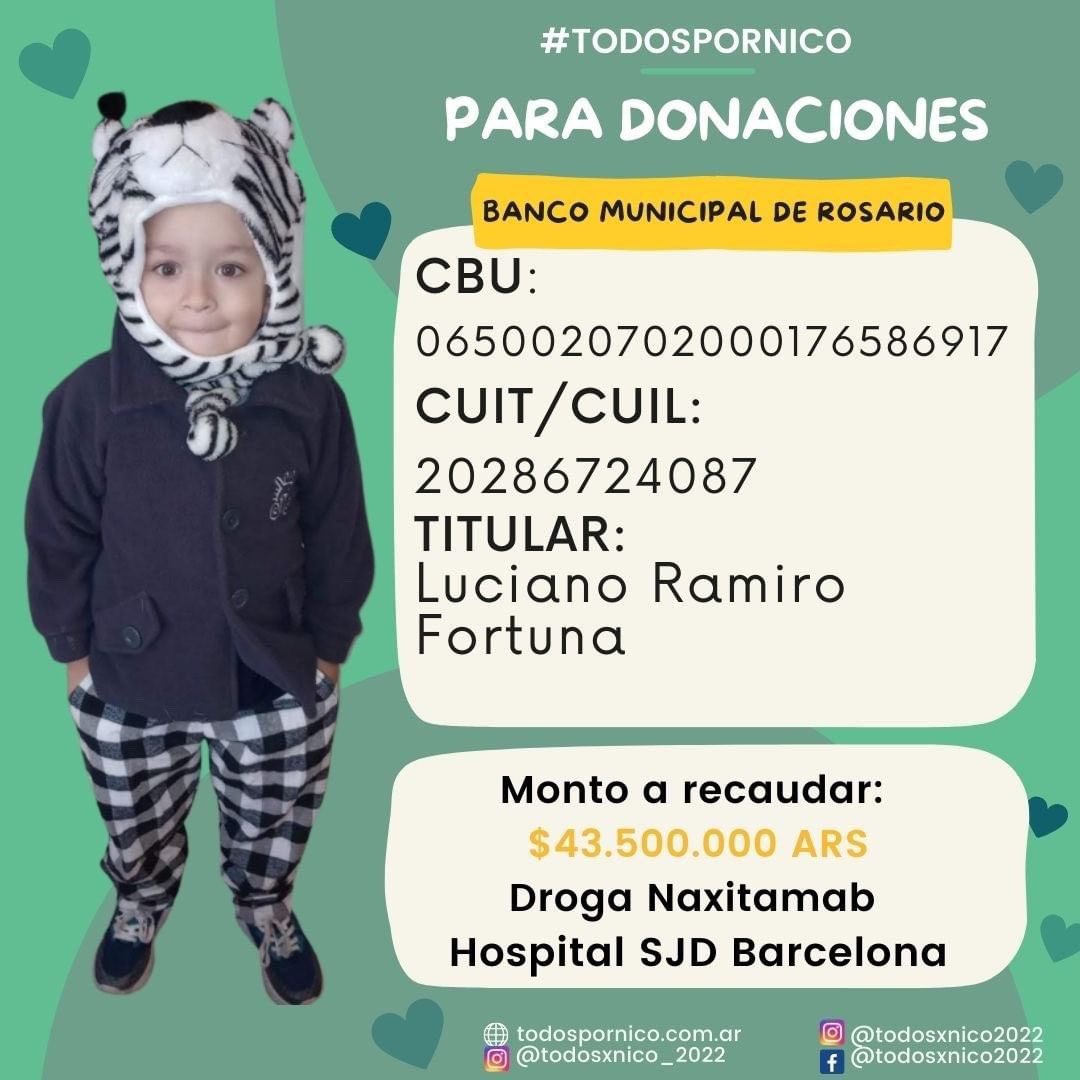 DemariaSantiago's tweet photo. Hola @santumaratea1 Nico necesita ayuda de manera urgente. Aquí está todo. https://t.co/fgMcPPyieM