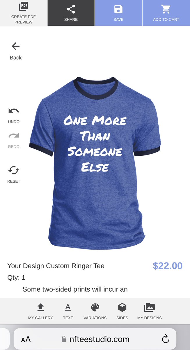 Customize_Merch's tweet photo. @gvjp22 @RiggsBarstool Here you go!!  You can make your own!! https://t.co/9e34UU3CbM