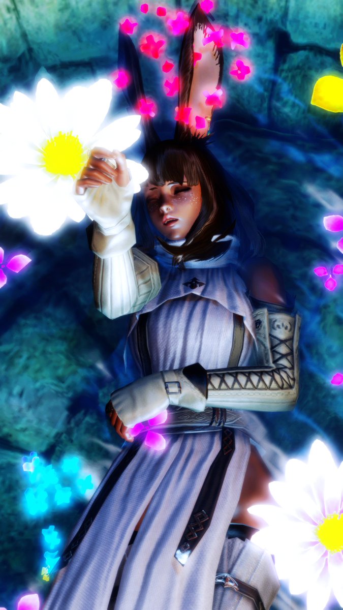 SDroiniel's tweet photo. When you just want the world to disappear. #GPOSERS #FFXIVScreenshots  #Viera https://t.co/nceivQNsJF