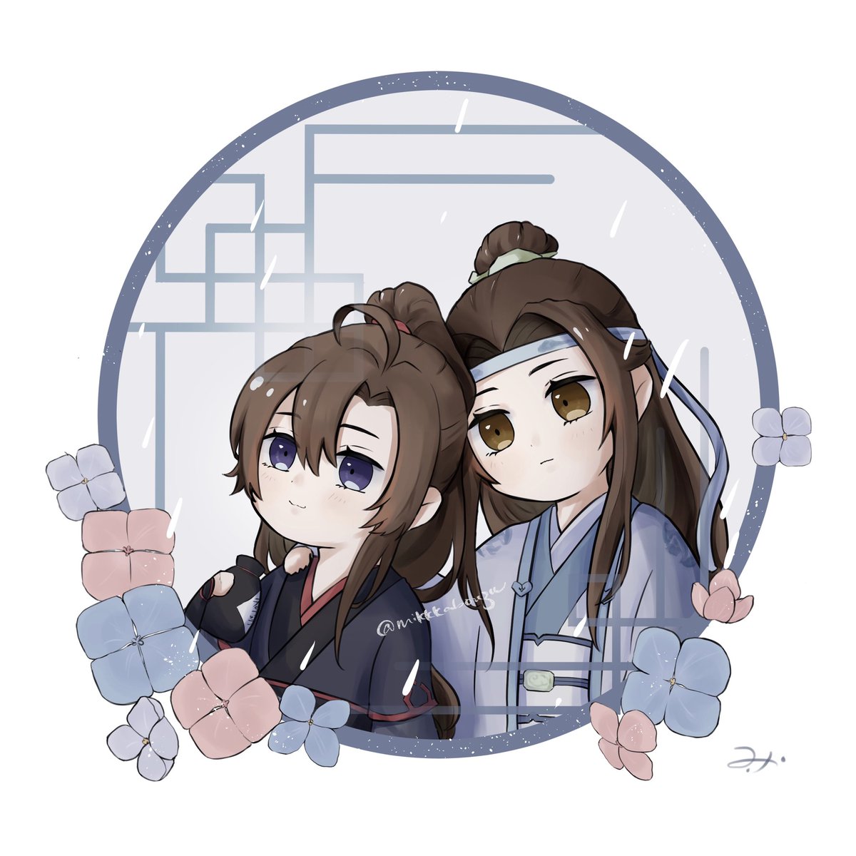 忘羨「静謐

#MDZS #魔道祖師 
#忘羨 #WangXian 」|三日坊主のイラスト