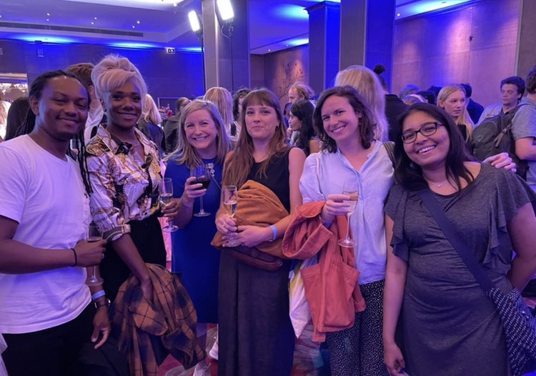 Rebecca_Baker_'s tweet photo. Thank you to #Tedlasso cast and @theddagroup for including the @film_london EAN in your #emmyconsideration screening
@Film_London @CharlotteCheung @AppleTVPlus https://t.co/jrrJpIIR8U