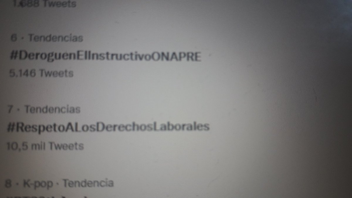 sketa0's tweet photo. El instructivo ONAPRE viola la Constitución y las leyes, el derecho a la negociación colectiva y la libertad sindical. Es un clamor nacional  es tendencia la demanda de: #RespetoALosDerechosLaborales #DeroguenInstructivoONAPRE https://t.co/HQzpKn4BrU
