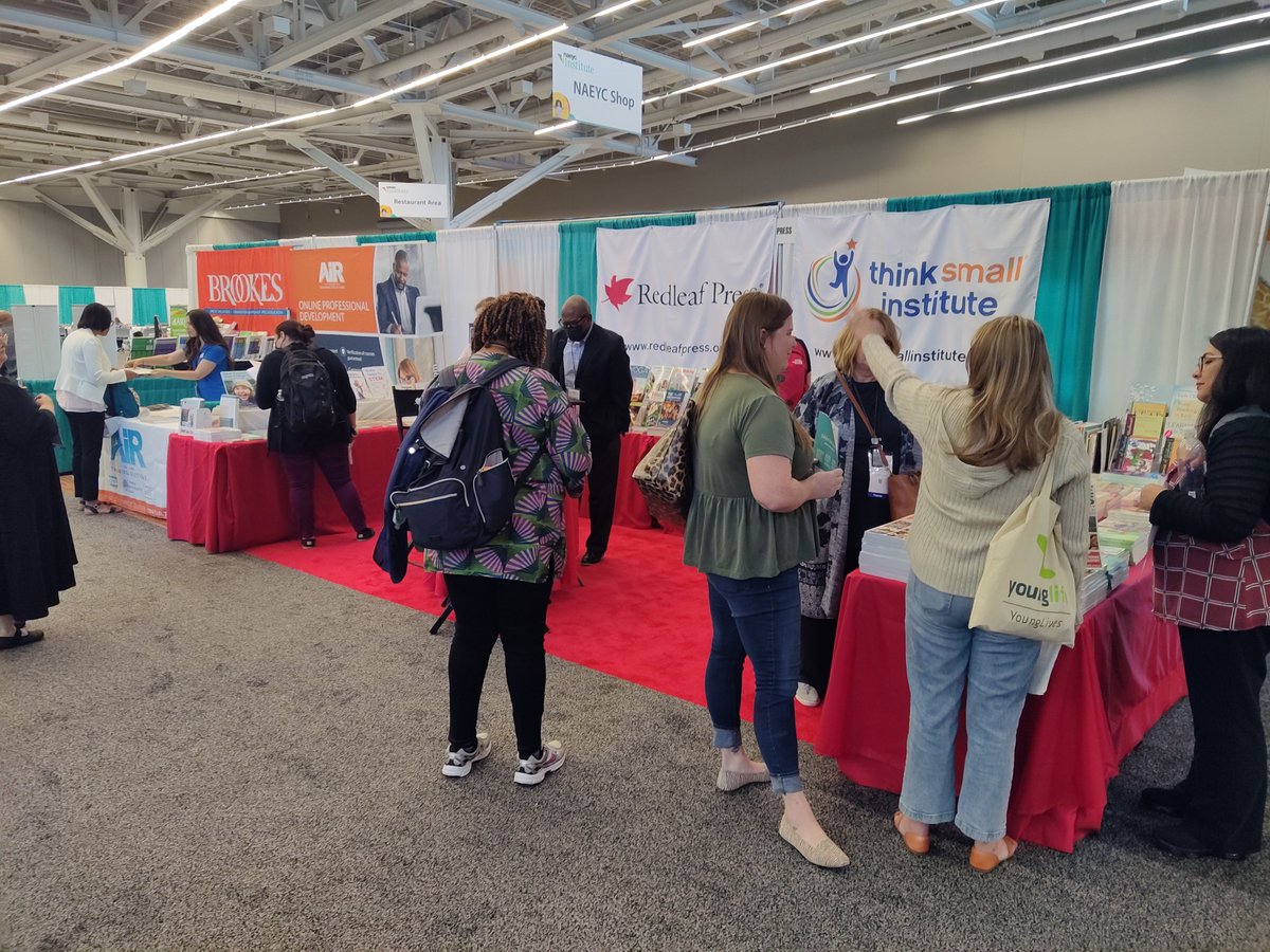 Day 1 of the 2022 <a href="/NAEYC/">NAEYC</a> PLI event was incredible! We were so thrilled and moved by our speakers today and vendor attendees! Are you attending? Visit our booth # P313 for specials and learn about our sister company, Think Small Institute! #NAEYC
#naeycinst #earlyeducation #ece