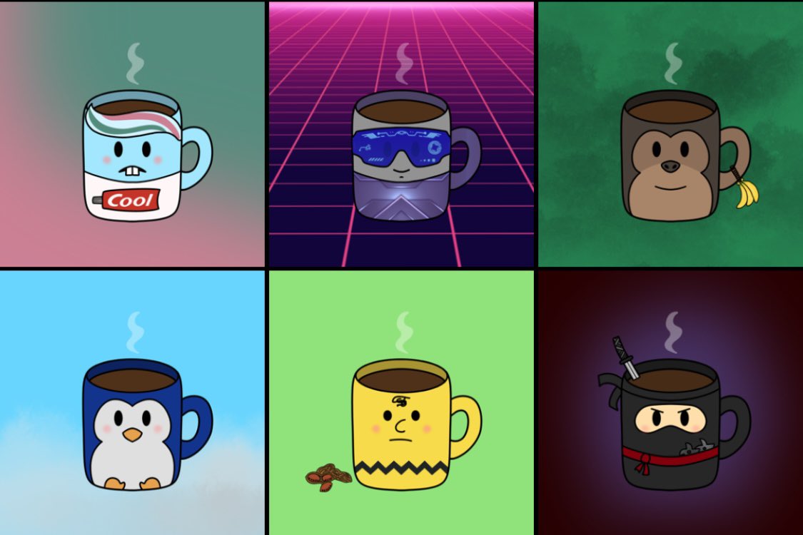 AlterLooo's tweet photo. ✨NEW DROP!✨You don’t wanna miss it…

☕️Mug Buddy # 092-097
☕️1/1 Mint
☕️Available on:
https://t.co/OJdw3rs7Er

#CryptocomNFT #NFTCommunity #NFTartist #NFTdrop #NFTart #NFTcollector #NFTcollection #CROfam  #CronosNFT #cro #womeninNFTs #cryptonft #nftproject #nftcollectible #nft https://t.co/fdyiZAHkCZ