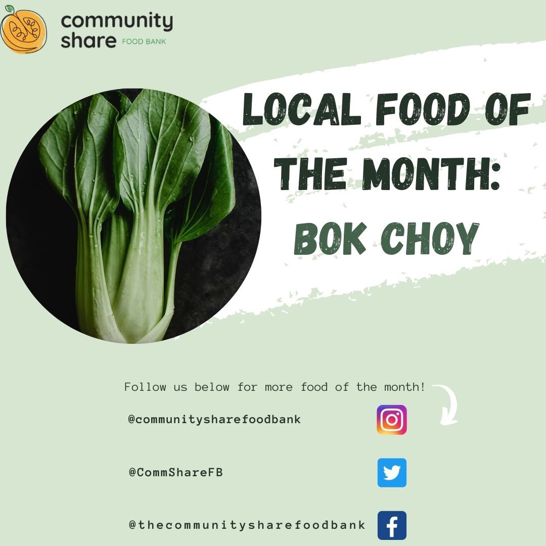 This June we are featuring Ontario-grown bok choy as our Local Food of the Month! 🥬 We are proud to buy local when we can to support Ontario’s farmers and reduce our carbon footprint.