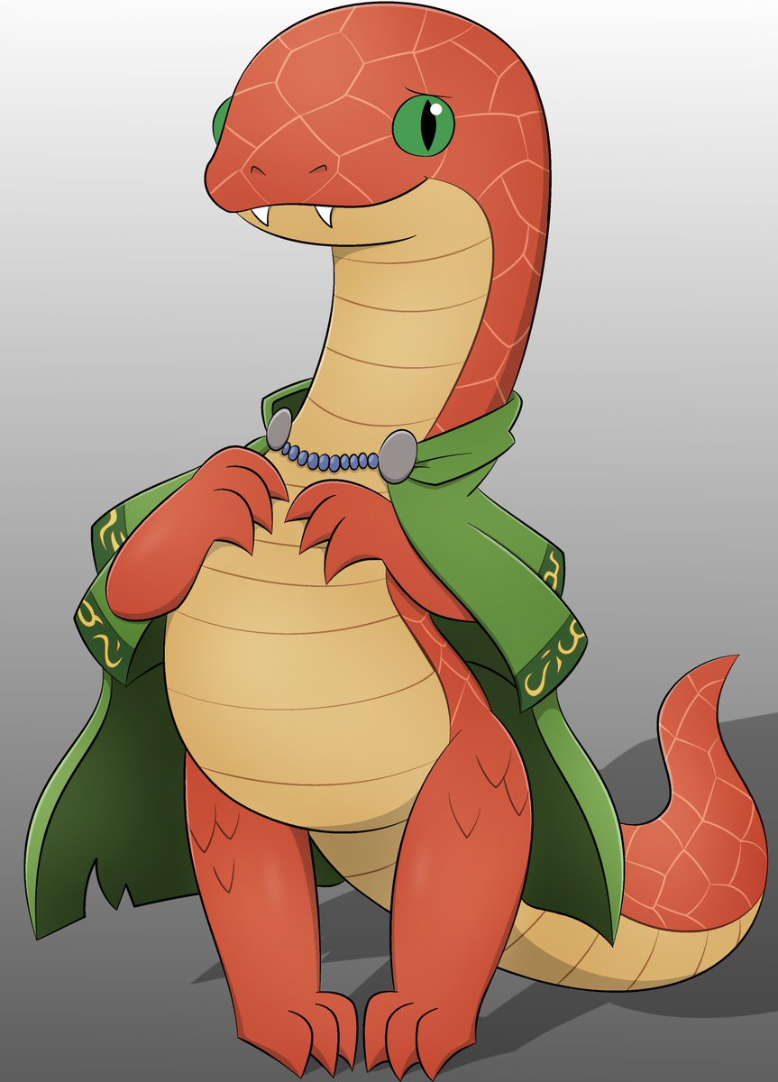 ZinZoaArt's tweet photo. Drew the best maiden in Elden Ring! Zorayas is so cute! 🐍 ❤️ https://t.co/KNvHqjLPRy