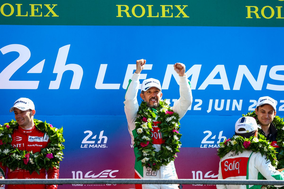 DSORacing's tweet photo. En 14 días, los pilotos mexicanos ganaron dos de las 3 joyas de la Triple Corona (Monaco GP y Le Mans), así como un 2o en Indy 500. También se consiguió sumar la primera victoria mexicana en NASCAR Cup. Que nadie me despierte, esperé mucho para este sueño hecho realidad. https://t.co/t9AVfxRowG