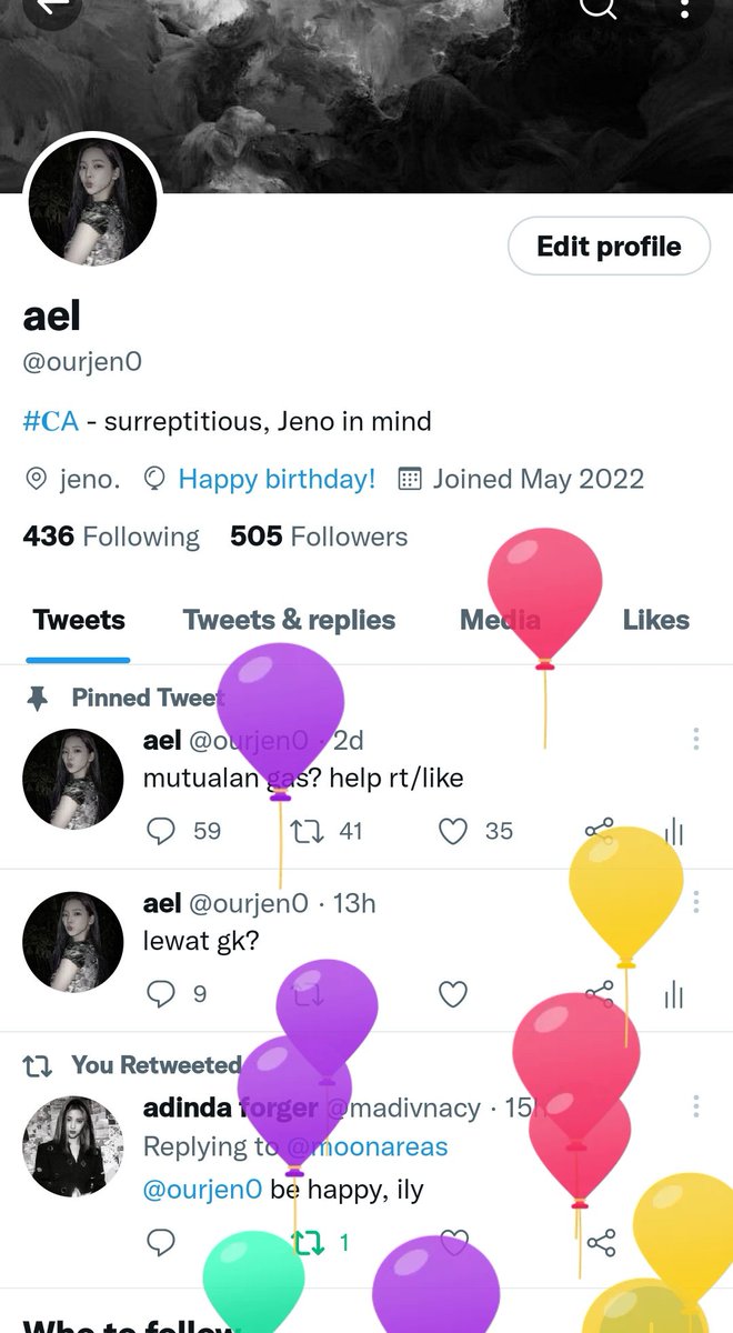 ourjen0's tweet photo. it's my birthday ! https://t.co/TVNFehDfIw