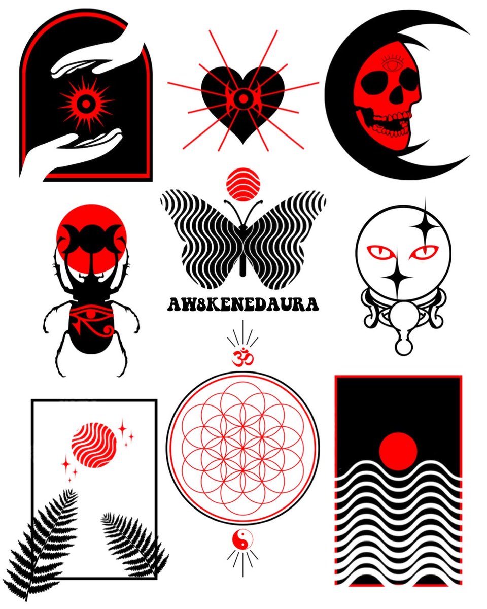It costs $0.00 to retweet my free tattoo designs