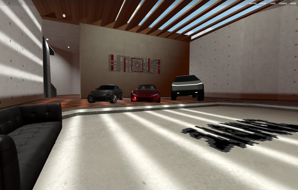 raidomusk's tweet image. Chilling in my Tesla Studio @get_turned @Tesla #teslaquila #modelsplaid