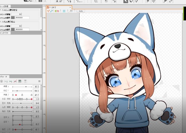 minkan2022's tweet photo. 第二弾も製作中です～！
#nizima　#Live2D　#Vtuber素材 https://t.co/Urwhj4PJUR