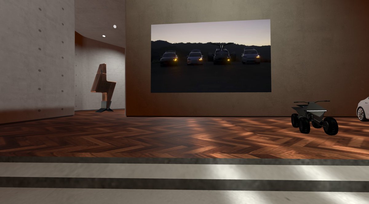 raidomusk's tweet image. Chilling in my Tesla Studio @get_turned @Tesla #teslaquila #modelsplaid