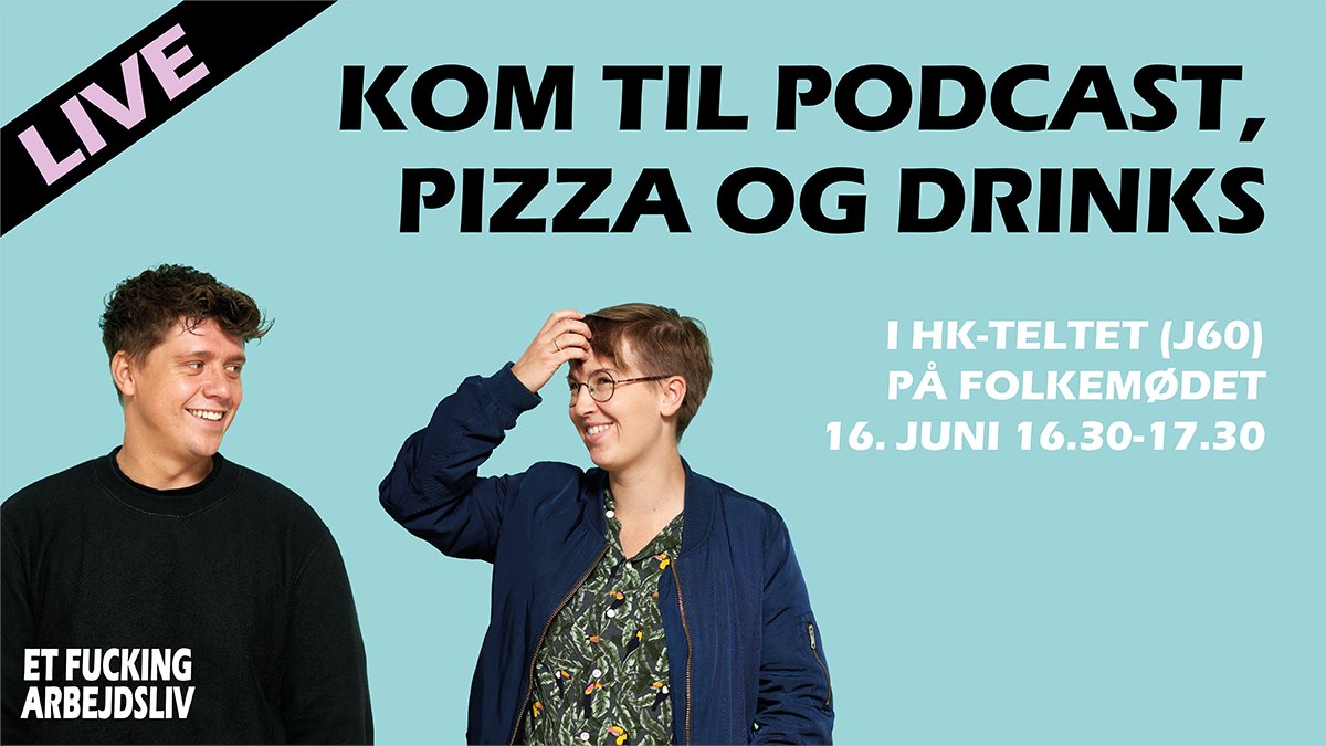 Har du nogensinde haft en dårlig chef? Svaret er nok ja! Men hvordan håndterer man det som ny på arb.markedet? Det dykker vi ned i på #FM22, når vi live-optager vores podcast Et Fucking Arbejdsliv. Kom og lyt til gode cases og gode råd (som er relevante uanset alder!) #Arbejde