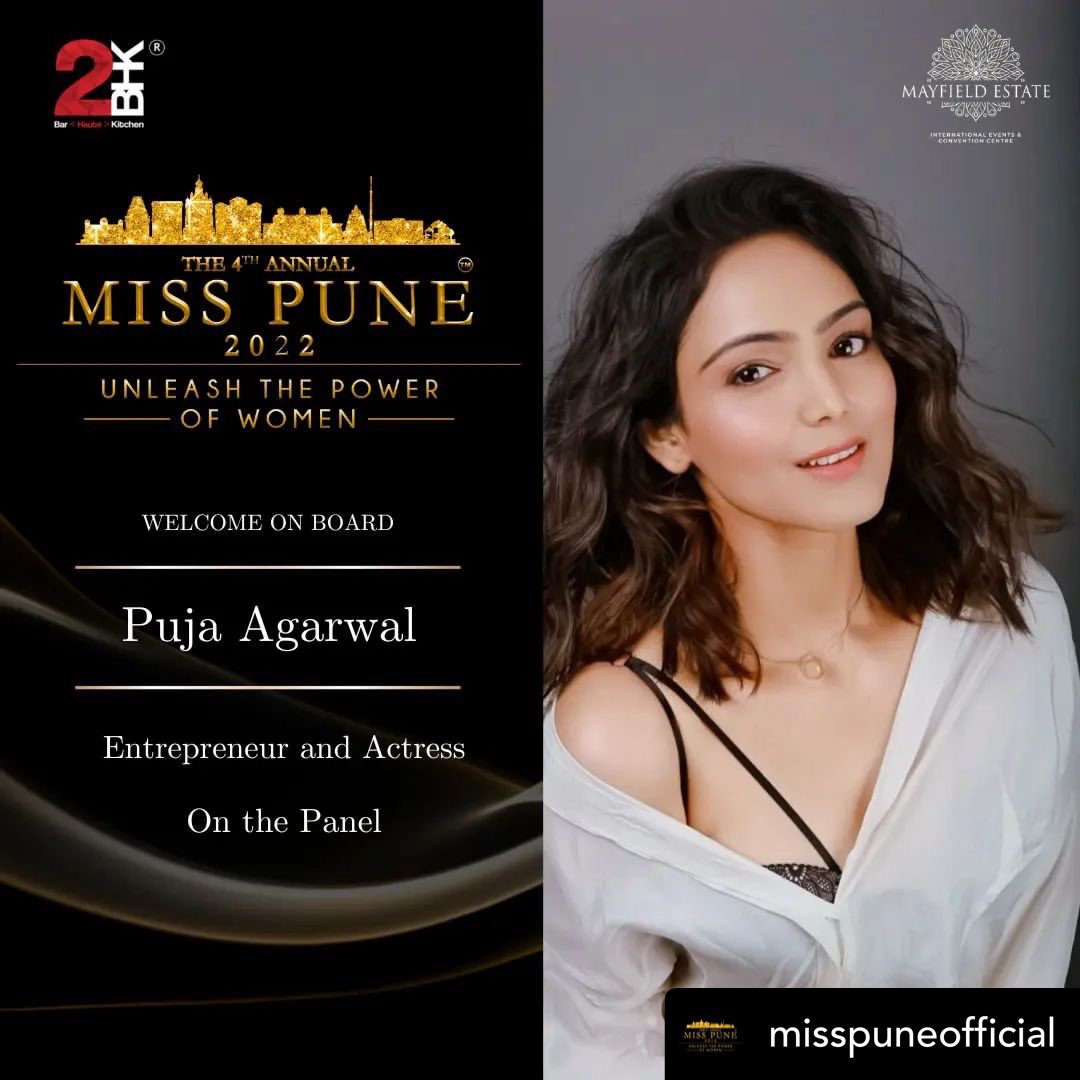 _Puja_Agarwal's tweet photo. #misspune #panelist https://t.co/u6F8ATsoqW
