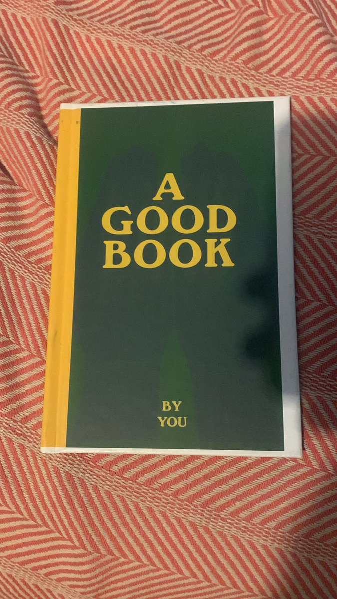 So I’m proud to announce the launch of #AGoodBook by #agoodlookco. I hope this journal provides the light that’s needed when your in a hard place or a beacon of hope when the world is too heavy. Find it for pre-order at agoodlook.co I hope this can help you find peace.