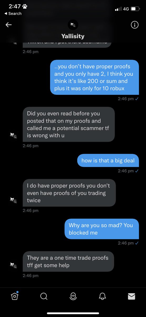 rbvriz's tweet photo. @Sanriogurla why would you unblock me just to yell at me. What do I need help with? Online trading? I’m sorry what 😭 https://t.co/YRX3uyLScY