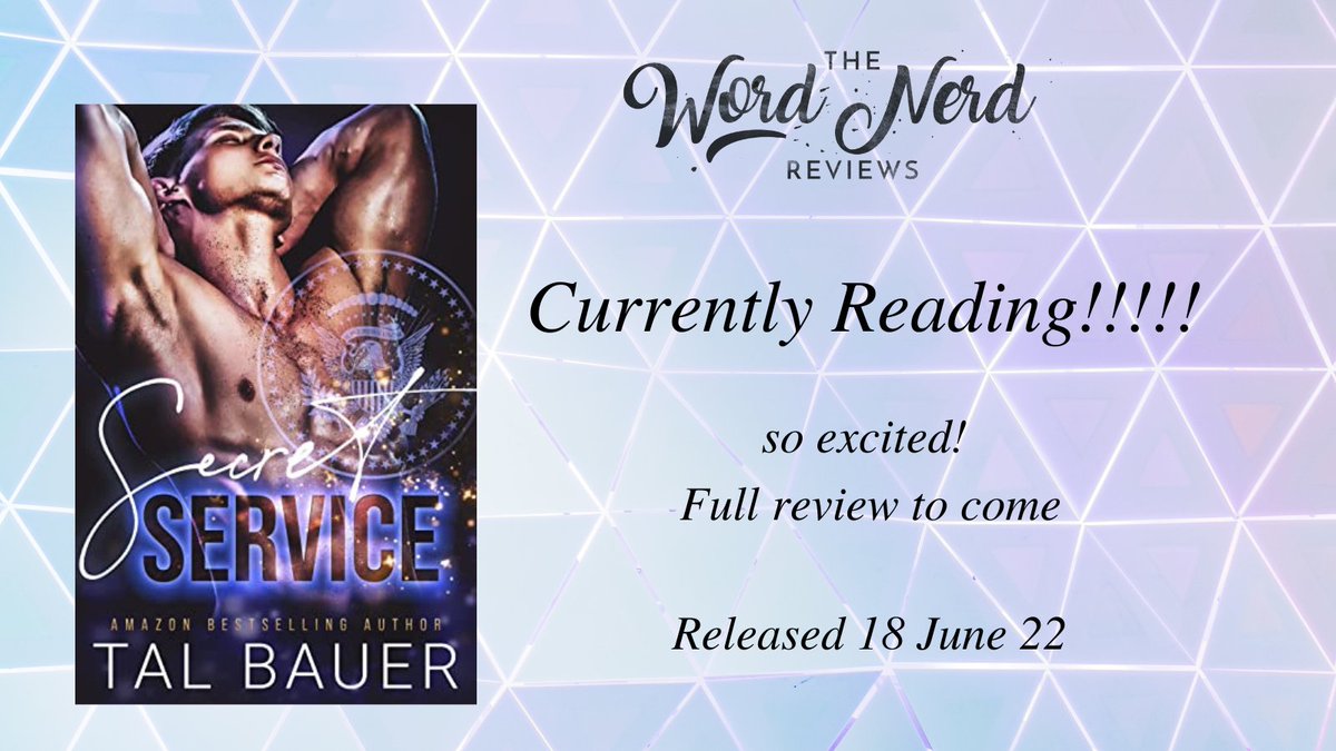 WordNerdReviews's tweet photo. Guess what I've got!!  I've been lucky enough to secure an ARC for Tal Bauer's upcoming release, Secret Service.  I'm expecting emotion, romance, suspense, action and intrigue - I can't wait!!!  #arcbrag #mmromance #mmsuspense #mmreads https://t.co/lRE1H5b8j0