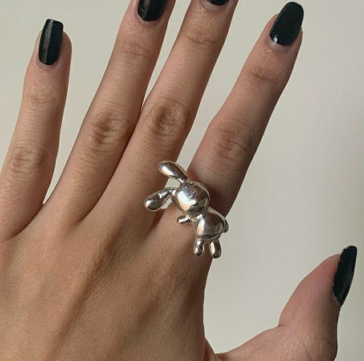 sakurahla's tweet photo. bunny ring by @/scraps666 https://t.co/1V4sv7LvWu