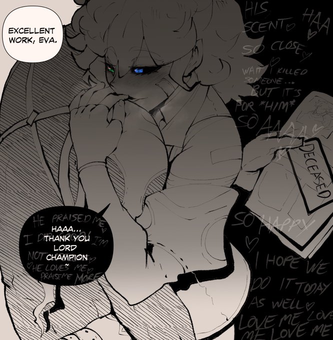 Last Eva for the night, getting her precious bonding time after a successful first mission 😌 