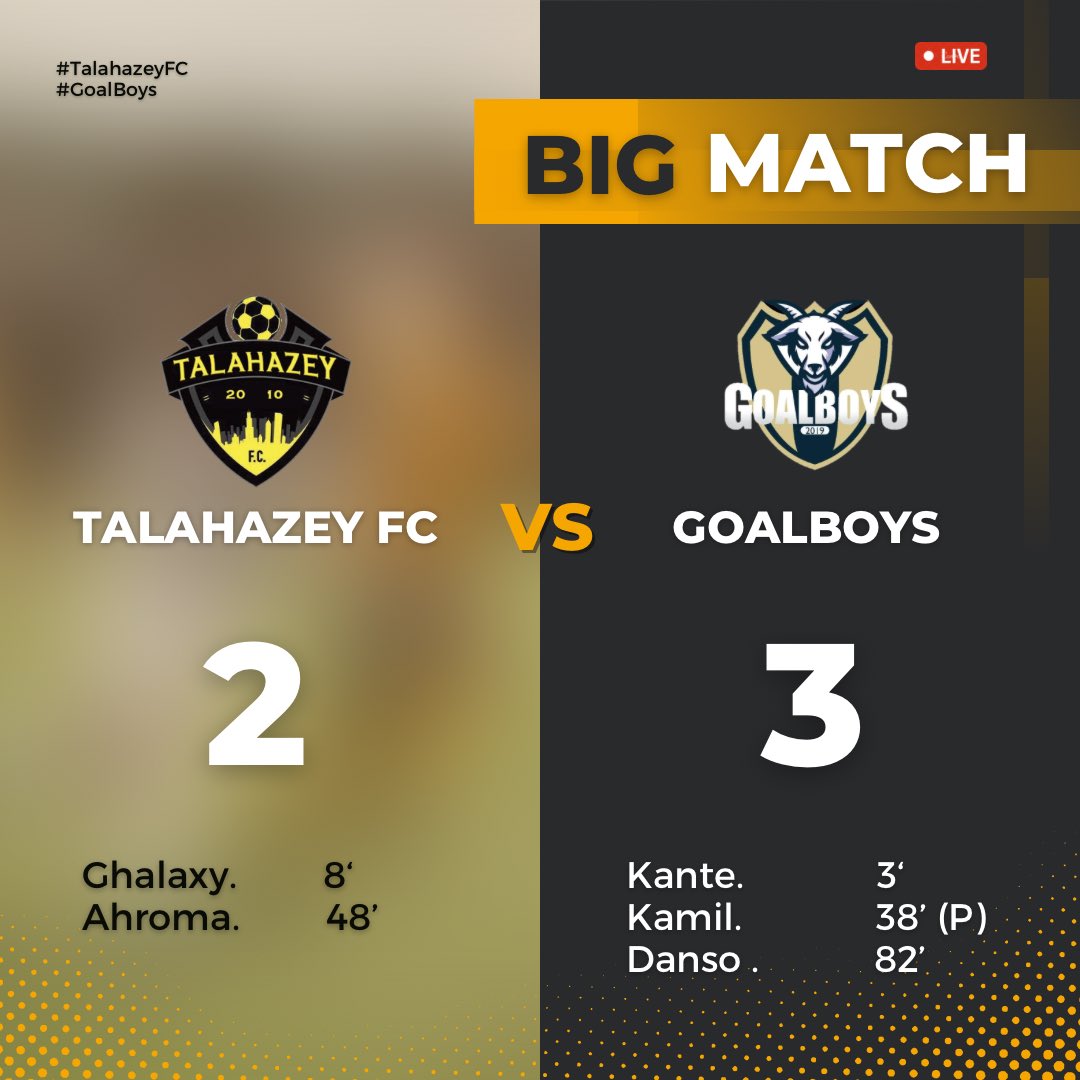 GoalBoys_'s tweet photo. It was a happy feast!!!!
Good job guys 🔥🔥🔥

#goalforglory ❤️ https://t.co/nBC46kVGxf