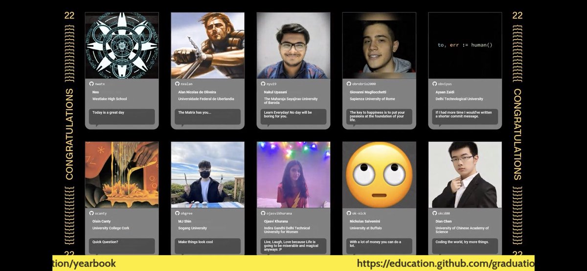 ojasvikhurana's tweet image. So grateful to be a part of this🥹🫶🏻
Thank you @GitHubEducation for organising #GitHubGraduation and  giving us this wonderful experience ♥️
