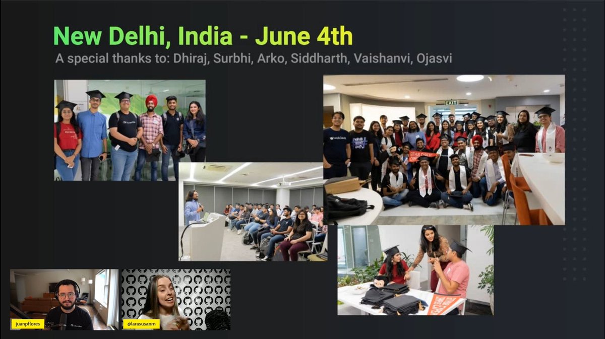 ojasvikhurana's tweet image. So grateful to be a part of this🥹🫶🏻
Thank you @GitHubEducation for organising #GitHubGraduation and  giving us this wonderful experience ♥️
