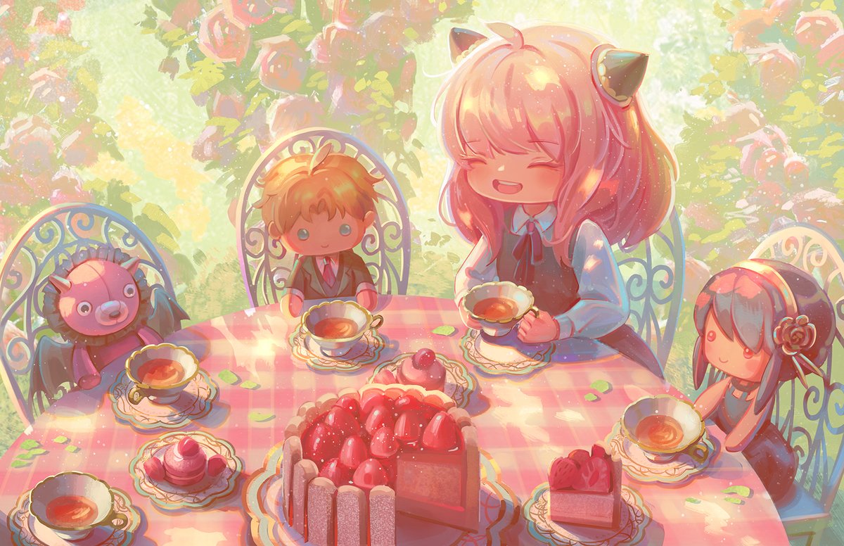 jwijaya_art's tweet photo. Anya hosts a tea party~🫖
#AnyaForger #SPYxFamily #SPY_FAMILY https://t.co/jD5Cgj926a