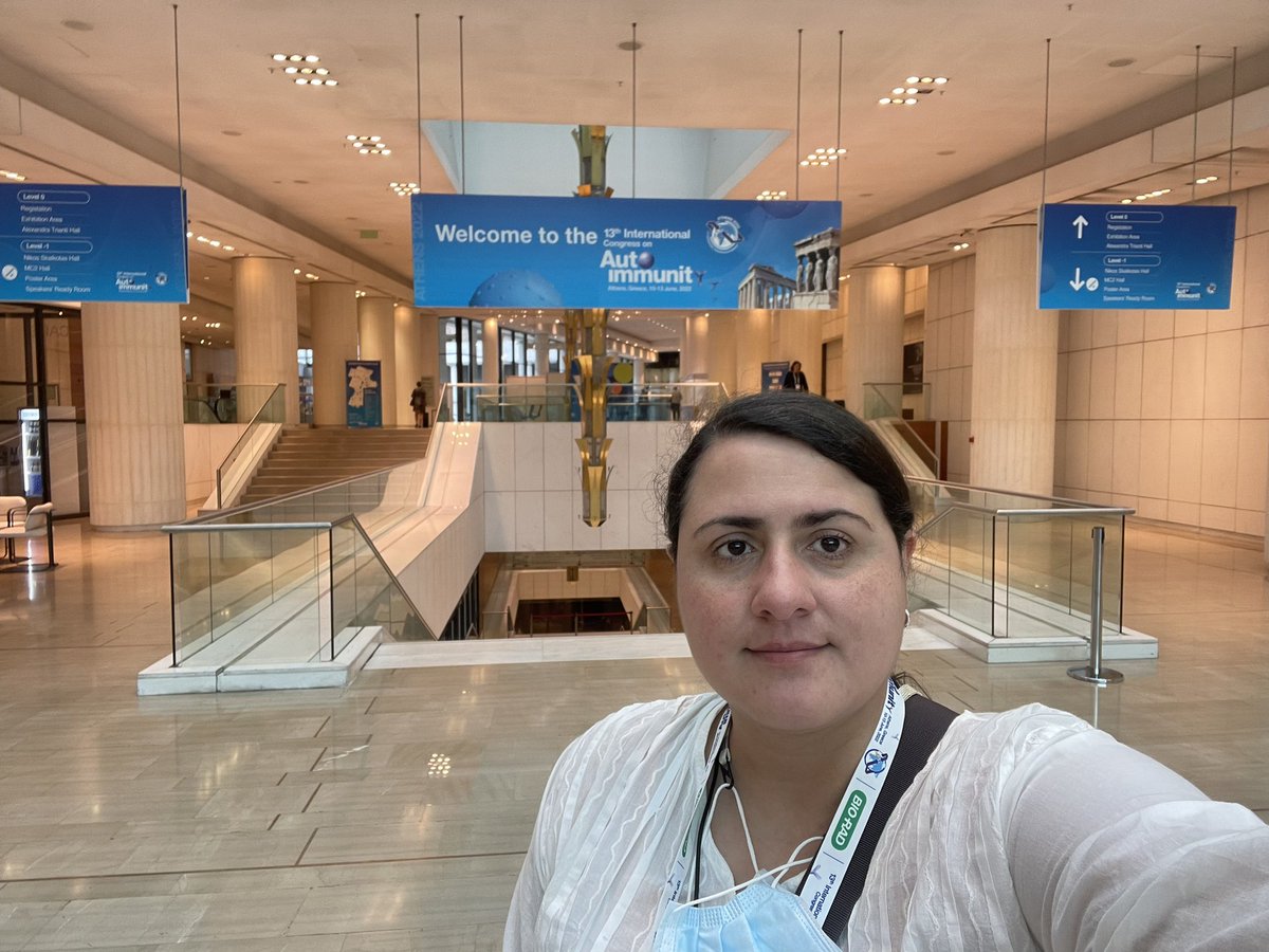 doctoravanegas's tweet photo. Last conference day of this amazing Congress #Autoimmunity2022 #TogetherInAthens https://t.co/E38oVAs4eY