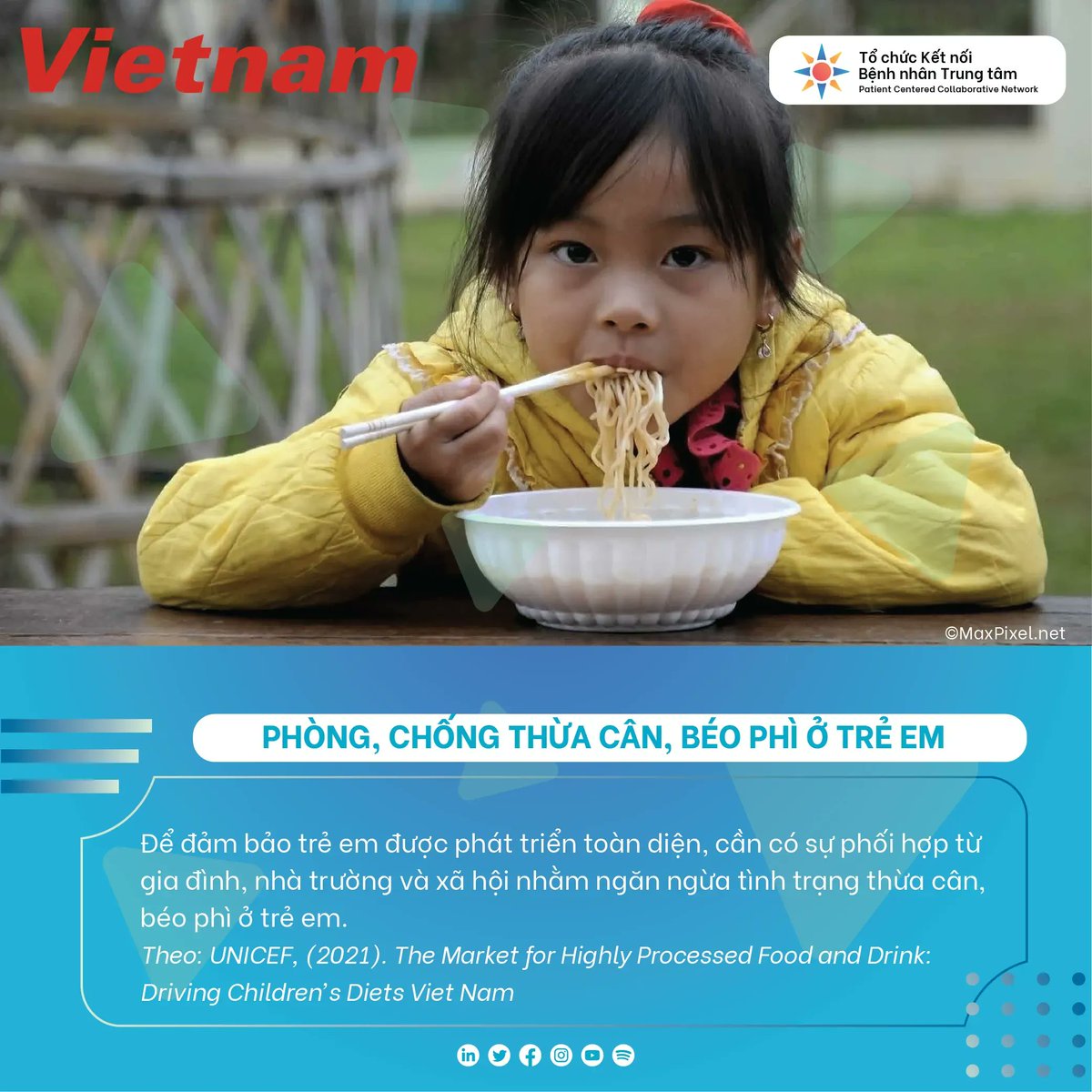PCCNVietnam's tweet photo. Để đảm bảo trẻ em được phát triển toàn diện, cần có sự phối hợp từ gia đình, nhà trường và xã hội nhằm ngăn ngừa tình trạng thừa cân, béo phì ở trẻ em. 
#Obesity #Overweight 
#PCCNnews #PCCNlegal #PCCN

🌐 https://t.co/VYfjigrkGr
📧 pccn.contact@gmail.com https://t.co/q0Lenx2vQR