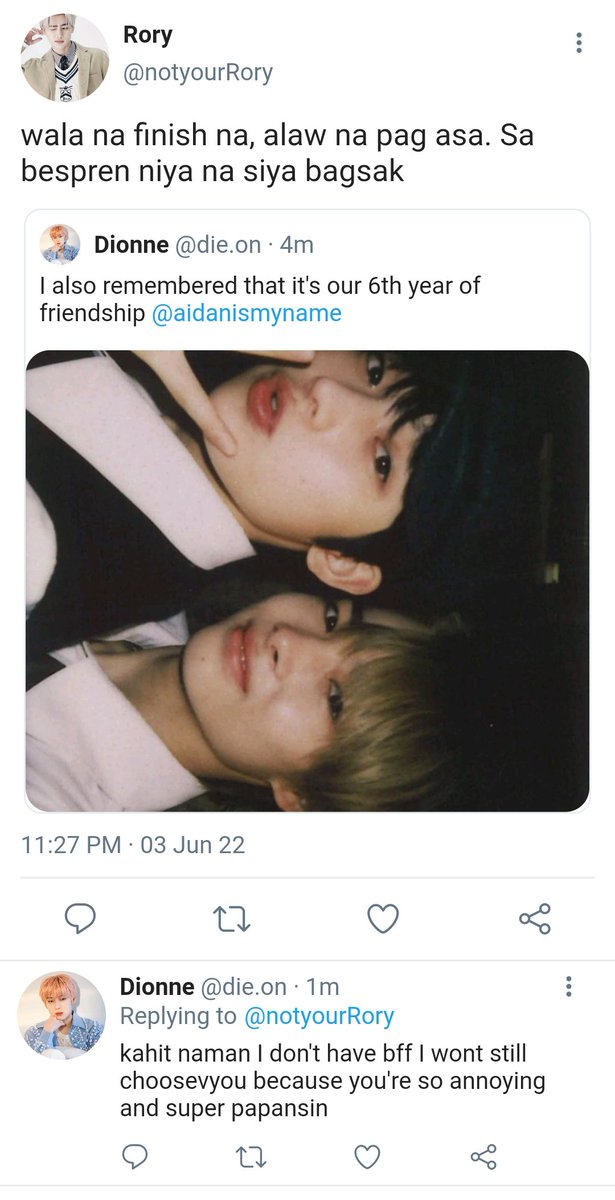 snwnkipen's tweet photo. Garden Of Stars

A short sunki au wherein Dionne (ksn) and Aidan (nrk) are bestfriends not until... https://t.co/tJsg5KhBTS