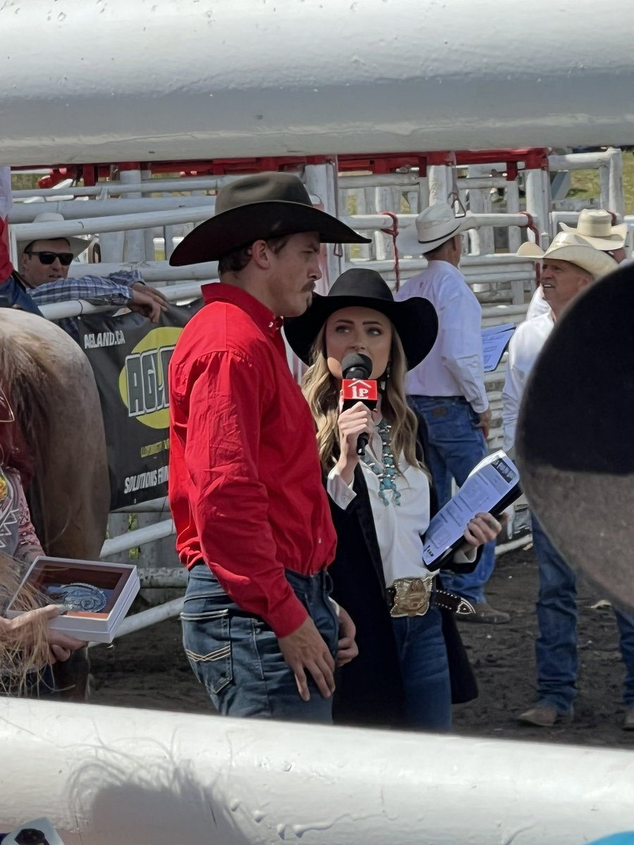 “Just trying to keep it going, not getting too high or too low and keep things rolling.” <a href="/_KodyLamb_/">Kody Lamb</a> after his 88.5-point ride on <a href="/CS_Rodeo/">CS Rodeo</a> Xceptional Margarita to win the <a href="/rodeo_lea/">Lea Park Rodeo</a> BB and a cheque worth nearly $2,000.
