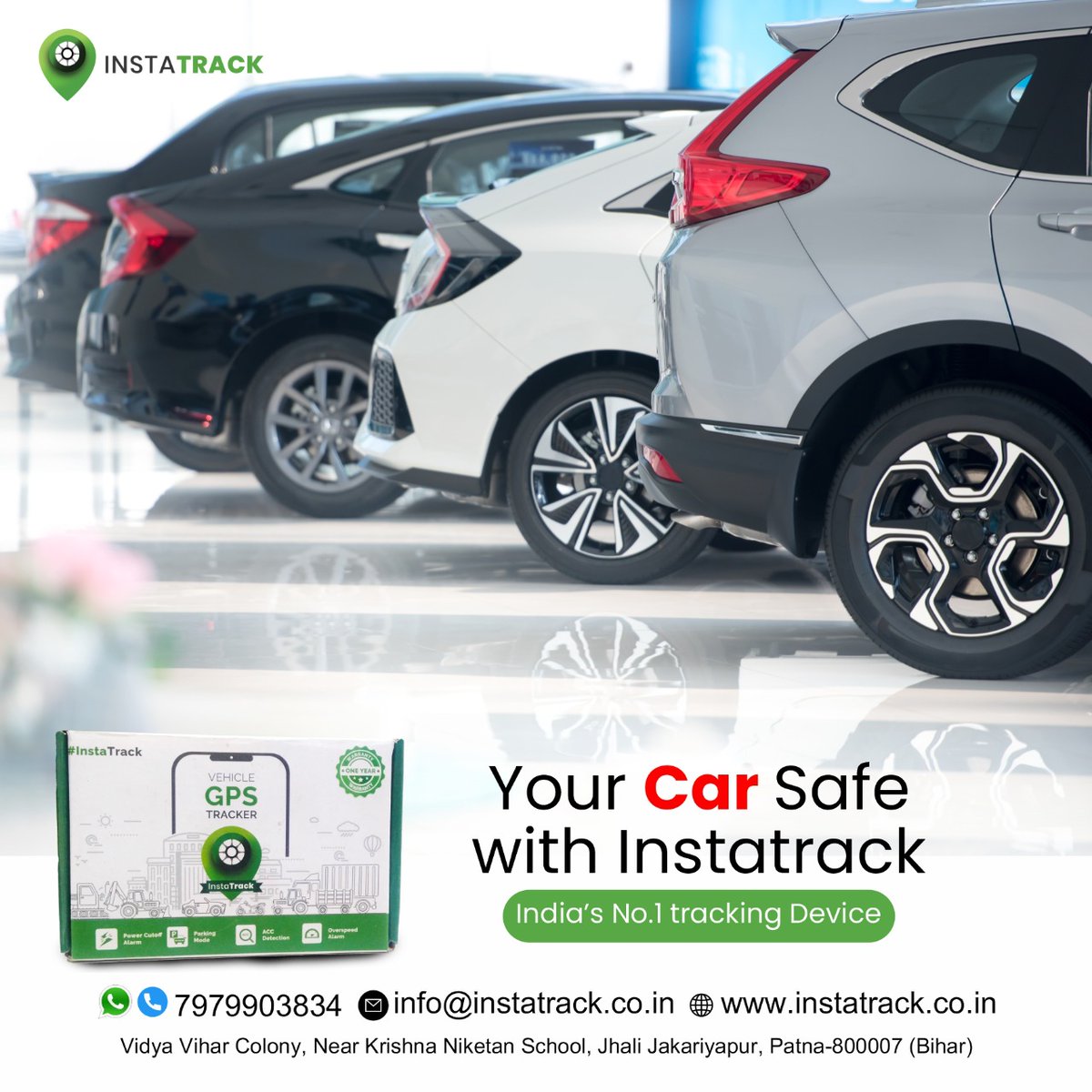 InstaTrackIN's tweet photo. 𝐈𝐧𝐝𝐢𝐚'𝐬 𝐍𝐨.𝟏 𝐢𝐧𝐬𝐭𝐚𝐭𝐫𝐚𝐜𝐤 𝐓𝐫𝐚𝐜𝐤𝐢𝐧𝐠 𝐃𝐞𝐯𝐢𝐜𝐞
Your Car Safe With Instatrack 

☎️: +91-797990-3834
📨: info@instatrack… See more

#InstaTrack #vehicle #Any_Time #Route_Tracking #GPSTracker #Any_where #VehicleTrackingDevice #VehicleGPSTracker #E_Vehicle https://t.co/e0zS0CTvjN