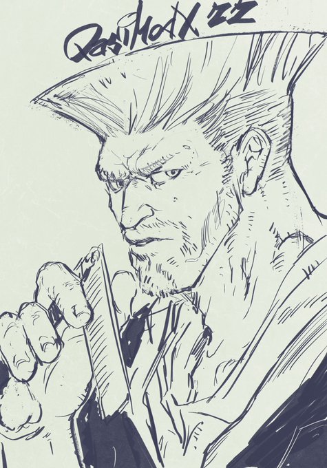 Guile

#StreetFighter6 #格ゲーキャラ描こうぜ 