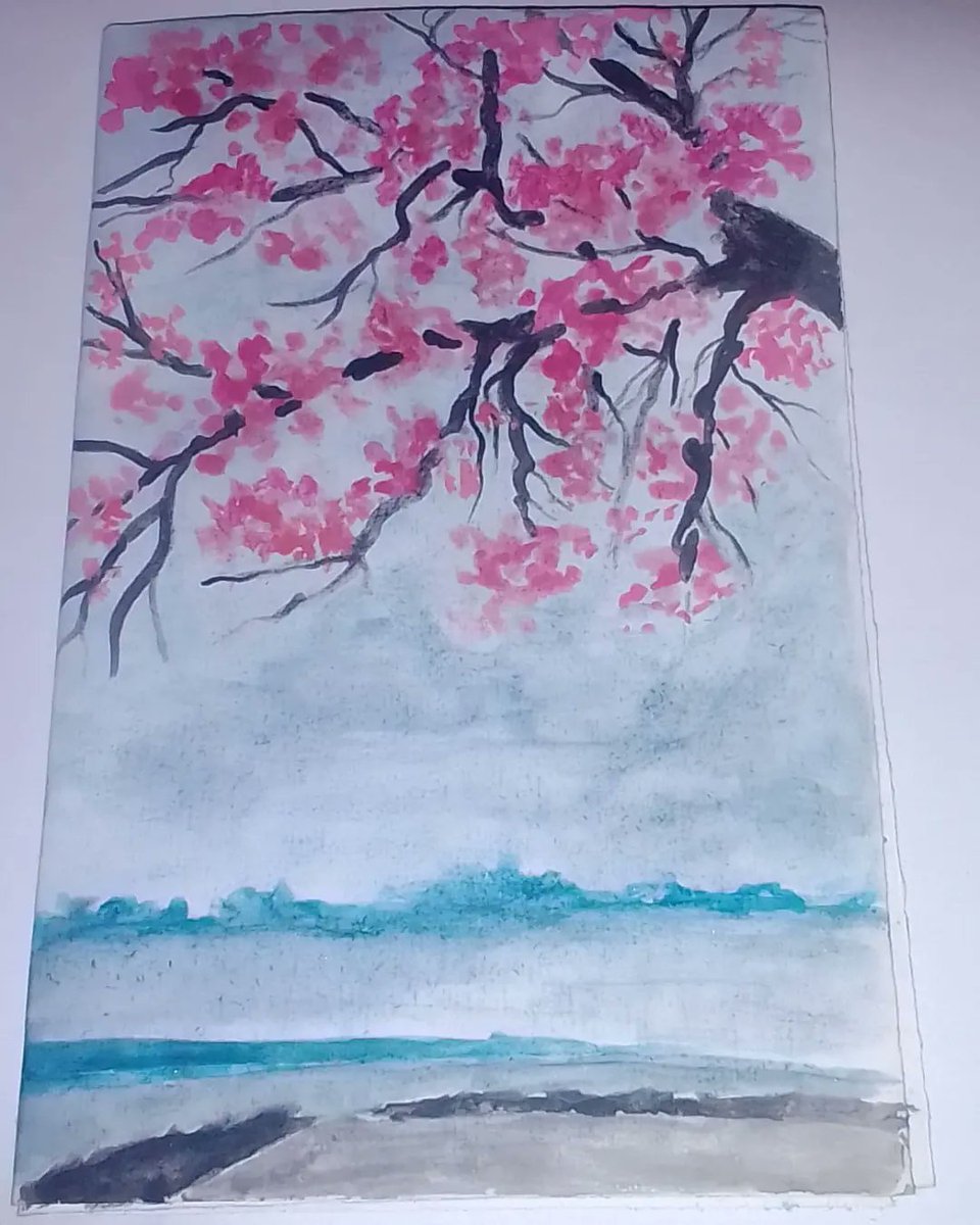rashma_nur's tweet photo. If my art touch your โฅ heart, then follow me @jannatul_nur_reshma #watercolour #watecolourpainting #art #artist #bdartist #beautifulbangladesh #natureart #naturepainting #watercolortutorials #landscape #landscapepainting #ArtistOnTwitter #artchallenge https://t.co/XWhqPjLvau