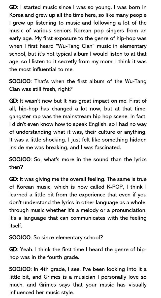 bigbangcomment's tweet photo. GDRAGON Chanel Connect Podcast. English Translation (rough). Part 1

***sorry for any mistakes, havent translate any for ahwile. 

#GDRAGON #BIGBANG #JIYONG https://t.co/gt0UYcrm7m